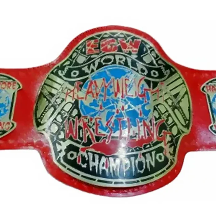 ECW Heavyweight Wrestling Championship Title Belt