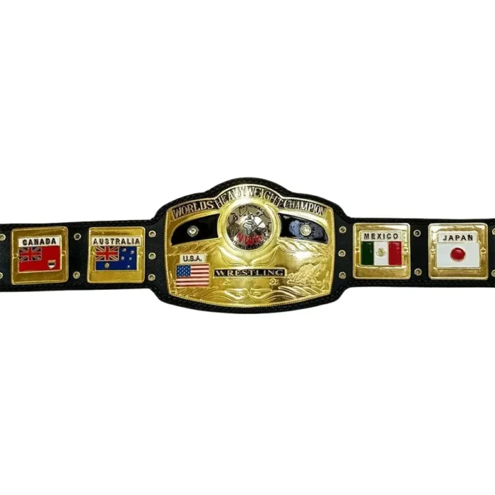 NWA Domed Globe World Heavyweight Championship Belt