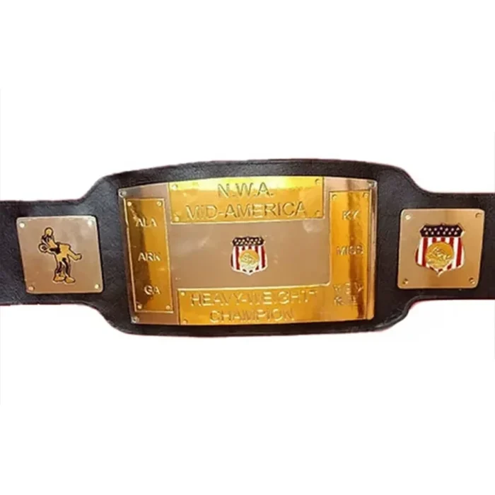 NWA Mid America Heavyweight Wrestling Championship Belt