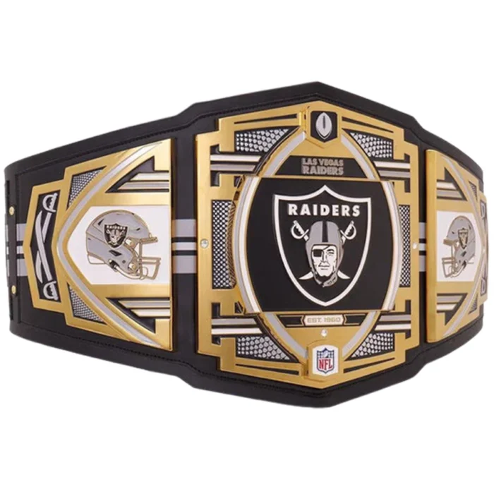 Las Vegas Raiders Wrestling Championship Belt