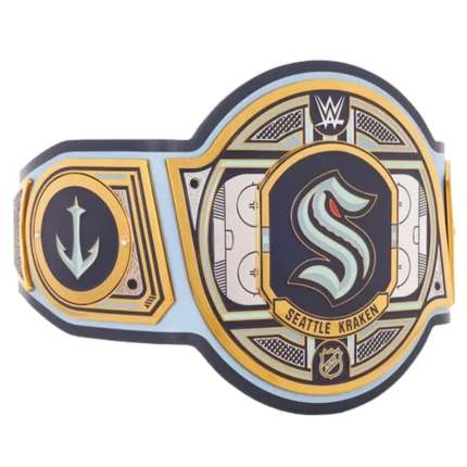 Seattle Kraken Wrestling Championship Belt