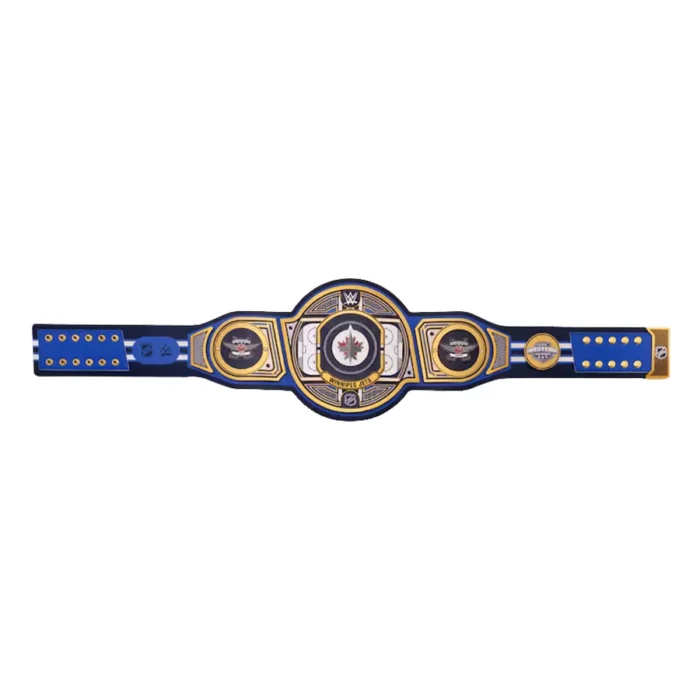 Winnipeg Jets Wrestling Championship Belt