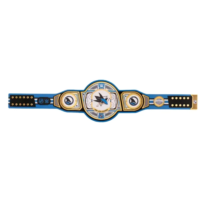 San Jose Sharks Wrestling Championship Belt