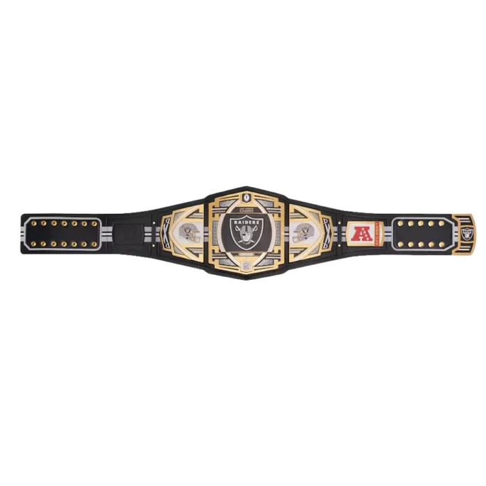 Las Vegas Raiders Wrestling Championship Belt