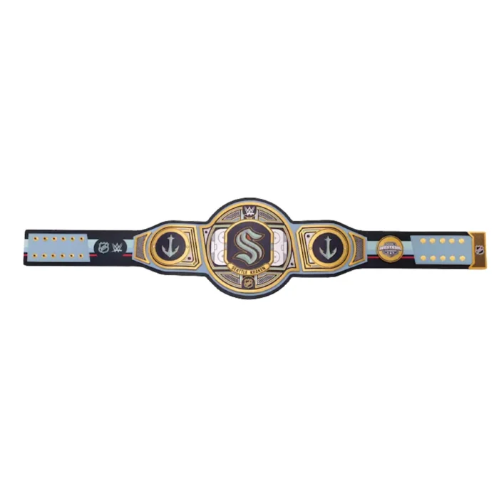 Seattle Kraken Wrestling Championship Belt