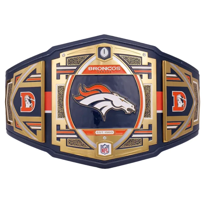 Denver Broncos Wrestling Championship Belt