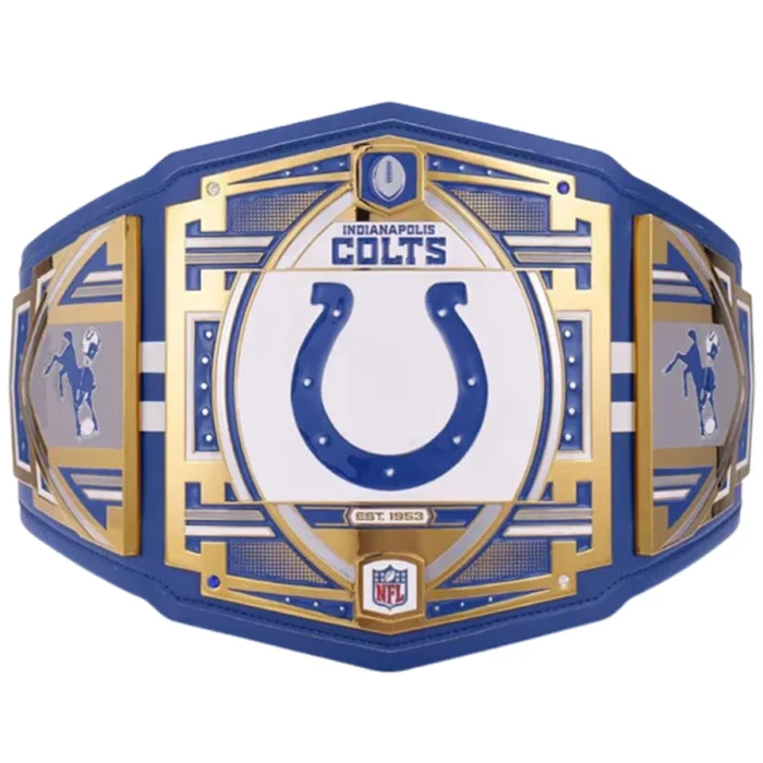 Indianapolis Colts Wrestling Championship Belt