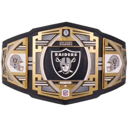 Las Vegas Raiders Wrestling Championship Belt