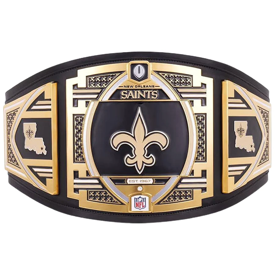 New Orleans Saints Wrestling Championship Belt New Orleans Saints Wrestling Championship Belt