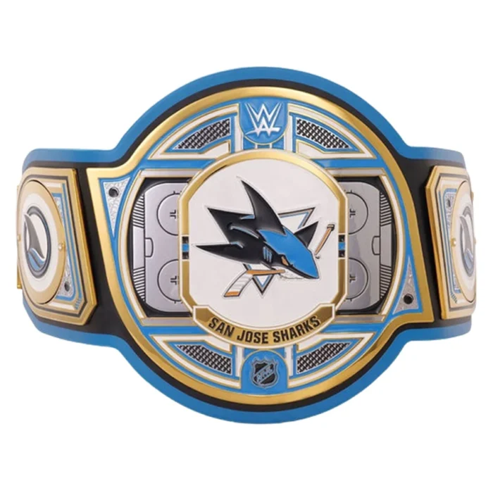 San Jose Sharks Wrestling Championship Belt