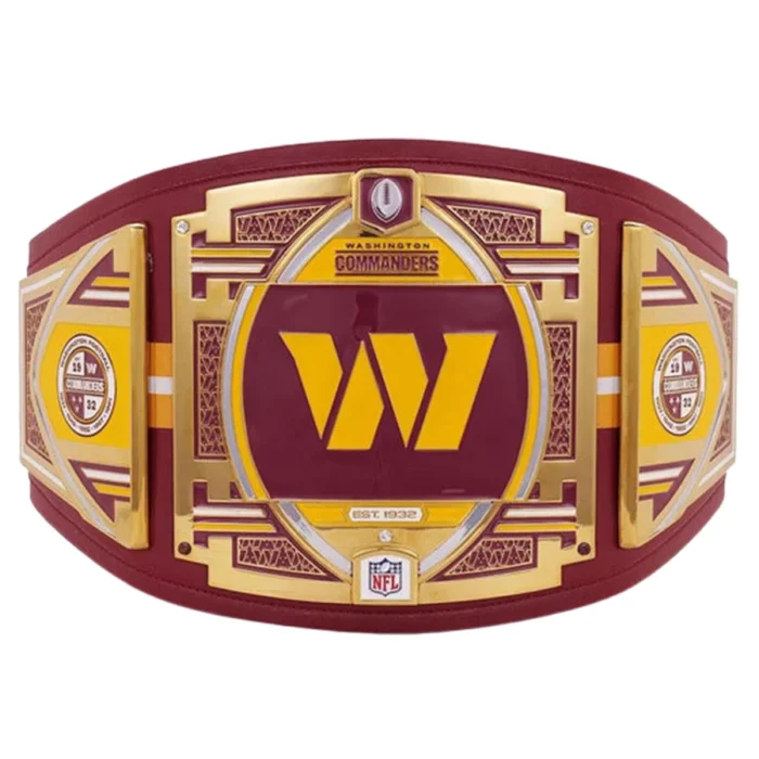 Washington Commanders Wrestling Championship Belt
